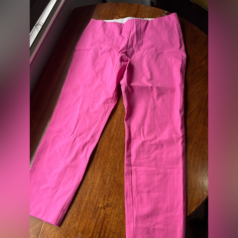 Pink women’s bi-stretch  pants. Size 16. NWT
